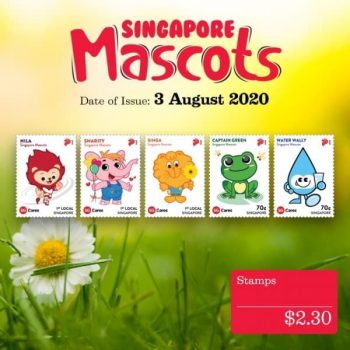 Singapore-Post-Mascots-Promotion-350x350 3 Aug 2020 Onward: Singapore Post Mascots Promotion