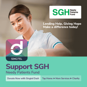 Singtel-Dash-Charity-Promotion-to-Singapore-General-Hospital-350x350 24 Aug 2020 Onward: Singtel Dash Charity Promotion to Singapore General Hospital