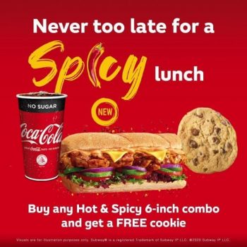 Subway-Hot-Spicy-6-inch-Combo-Promotion-350x350 17 Aug 2020 Onward: Subway Hot & Spicy 6-inch Combo Promotion