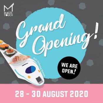 Sushi-Express-Magic-Touch-Promotion-350x350 28-30 Aug 2020: Sushi Express Magic Touch Grand Opening Promotion at CityLink