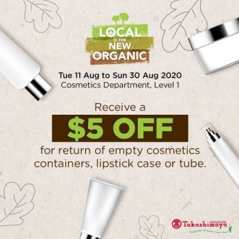 Takashimaya-5-Off-Promotion-350x350 11-30 Aug 2020: Takashimaya $5 Off Promotion