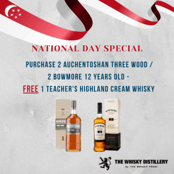 The-Whisky-Distillery-National-Day-Special-Promotion-at-VivoCity-350x350 11-14 Aug 2020: The Whisky Distillery National Day Special Promotion at VivoCity