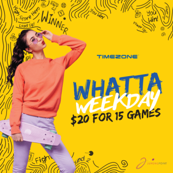 Timezone-15-Games-Sale-at-Jurong-Point--350x350 11-31 Aug 2020: Timezone 15 Games Sale at Jurong Point