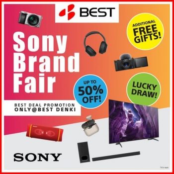 BEST-Denki-Sony-Brand-Fair-Promotion-350x350 8 Sep 2020 Onward: BEST Denki Sony Brand Fair Promotion
