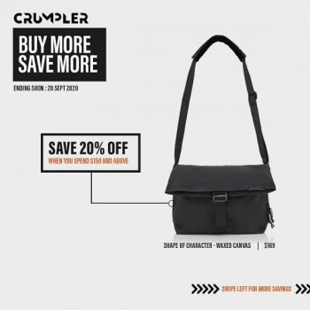CRUMPLER-Promotion-350x350 18 Sep 2020 Onward: CRUMPLER Promotion