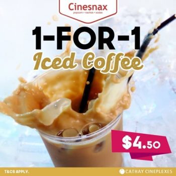 Cathay-Cineplexes-1-for-1-Iced-Coffee-Promotion--350x350 2 Sep 2020 Onward: Cathay Cineplexes 1-for-1 Iced Coffee Promotion at Cinesnax