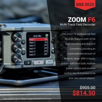 City-Music-ZOOM-F6-Promotion-350x350 17 Sep 2020 Onward: City Music ZOOM F6 Promotion