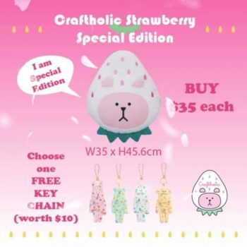 Craftholic-Strawberry-Special-Edition-Promotion-350x350 3 Sep 2020 Onward: Craftholic Strawberry Special Edition Promotion on Lazada