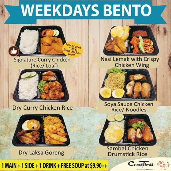 2 Sep 2020 Onward: Curry Times Bento Sets Promotion - SG ...