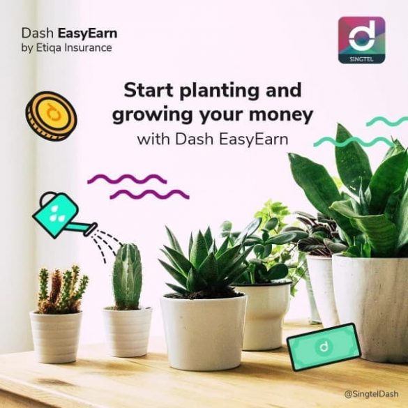 3 Sep 2020 Onward: Dash EasyEarn by Etiqa Insurance Plan Promotion with Singtel Dash - SG ...