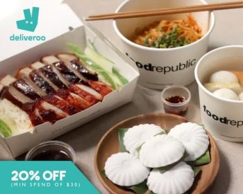 Food-Republic-20-OFF-Promotion-350x280 19-20 Sep 2020: Food Republic 20% OFF Promotion on Delivero