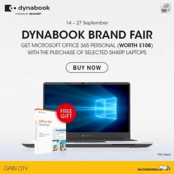 Gain-City-Dynabook-Brand-Fair-Promotion-350x350 18-27 Sep 2020: Gain City Dynabook Brand Fair Promotion