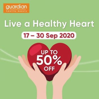Guardian-World-Heart-Day-Sale-350x350 18-30 Sep 2020: Guardian World Heart Day Sale