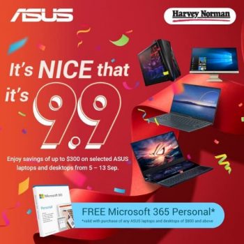 Harvey-Norman-9.9-Asus-Deals-350x350 5-13 Sep 2020: Harvey Norman 9.9 Asus Deals