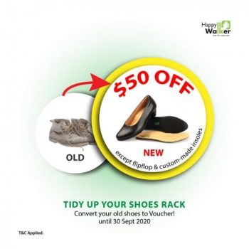 Hillion-Mall-Shoe-Rack-Promotion-350x350 11-30 Sep 2020: HAPPY WALKER Shoe Rack Promotion at Hillion Mall