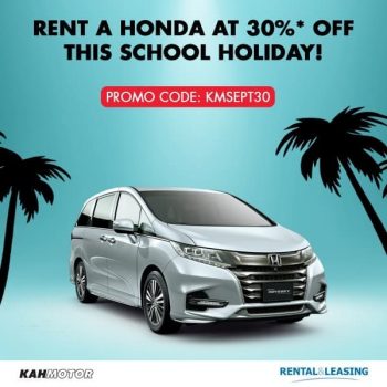 Honda-30-Off-All-Car-Rentals-Promotion-1-350x350 3-14 Sep 2020: Honda 30% Off All Car Rentals Promotion