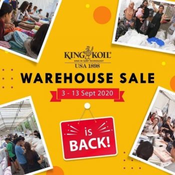 King-Koil-Annual-Warehouse-Sales-350x350 3-13 Sep 2020: King Koil Annual Warehouse Sales