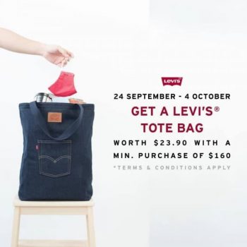 Levis-Get-a-free-Levis-Tote-Bag-Promotion-350x350 24 Sep-4 Oct 2020: Levi's Get a free Levi's Tote Bag Promotion