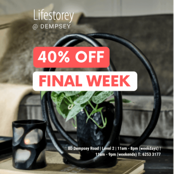 Lifestorey-Final-Week-Promotion-350x350 18 Sep 2020 Onward: Lifestorey Final Week Promotion at Dempsey