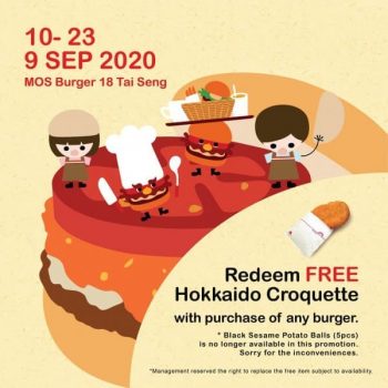 MOS-Burger-Hokkaido-Croquette-Promotion-350x350 10-23 Sep 2020: MOS Burger Hokkaido Croquette Promotion