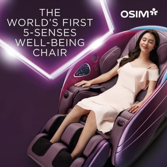 17 Sep 2020 Onward OSIM World’s 1st 5Senses WellBeing Chair