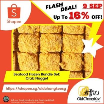 Old-Chang-Kee-Flash-Sale-Alert-350x350 9 Sep 2020: Old Chang Kee Flash Sale Alert on Shopee