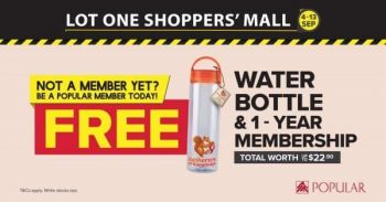 POPULAR-Free-Water-Bottle-1-year-Membership-Promotion-350x183 9-13 Sep 2020: POPULAR  Free Water Bottle & 1-year Membership Promotion