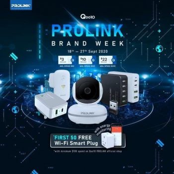 PROLiNK-Brand-Week-Promotion-at-Qoo10-350x350 18-27 Sep 2020: PROLiNK Brand Week Promotion at Qoo10