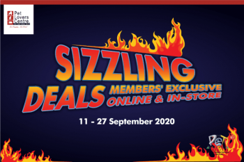 Pet-Lovers-Centre-Sizzling-Deals-350x233 11-27 Sep 2020: Pet Lovers Centre Sizzling Deals