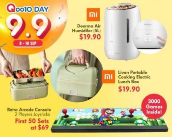 Qoo10-9.9-Electronics-Appliance-SALE-350x280 8-10 Sep 2020: Qoo10 9.9 Electronics & Appliance SALE