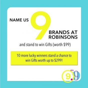 Robinsons-9.9-Giveaways-350x350 10-13 Sep 2020: Robinsons 9.9 Giveaways