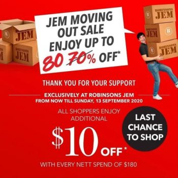 Robinsons-Jem-Moving-Out-Sale-350x350 1-13 Sep 2020: Robinsons Jem Moving Out Sale