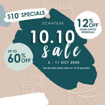 Scanteak-10.10-Sale-at-Suntec-350x350 2-11 Oct 2020: Scanteak 10.10 Sale at Suntec