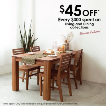 Scanteak-45-off-Promotion-350x350 17-27 Sep 2020: Scanteak Living and Dining Collections Promotion
