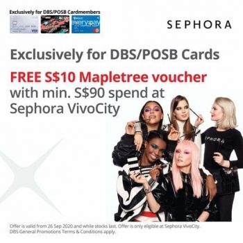 Sephora-VivoCity-and-DBSPOSB-Cards-Promotion-350x350 28 Sep 2020 Onward: Sephora VivoCity and DBS/POSB Cards Promotion