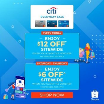 Shopee-Sitewide-Promotion-350x350 1-8 Sep 2020: Shopee Sitewide Promotion with Citi