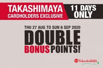 Takashimaya-Cardholders-Exclusive-Promotion-350x233 27 Aug-6 Sep 2020: Takashimaya Cardholders Exclusive Promotion