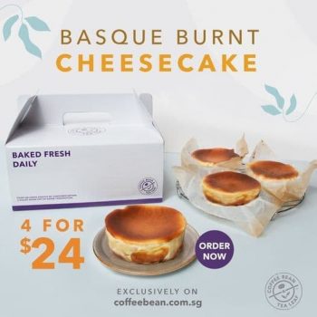 The-Coffee-Bean-Tea-Leaf-Basque-Burnt-Cheesecake-Promotion-350x350 22 Sep 2020 Onward: The Coffee Bean & Tea Leaf Basque Burnt Cheesecake Promotion