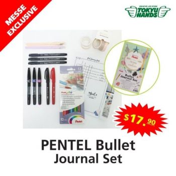 Tokyu-Hands-PENTEL-Bullet-Journal-Set-PromotionTokyu-Hands-PENTEL-Bullet-Journal-Set-Promotion-350x350 27 Aug-14 Sep 2020: Tokyu Hands PENTEL Bullet Journal Set Promotion