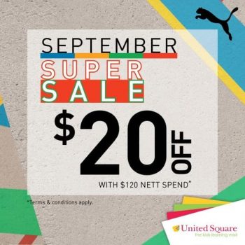 United-Square-Shopping-Mall-September-Super-Sale-1-350x350 9 Sep 2020 Onward: PUMA Kids September Super Sale at United Square Shopping Mall