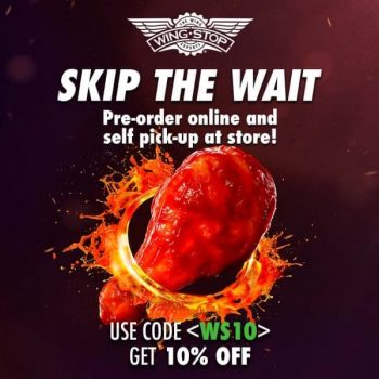 Wingstop-10-off-Promotion-350x350 18 Sep-31 Oct 2020: Wingstop 10% off Promotion