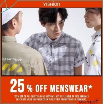 Yishion-Menswear-Promotion-at-Tampines-1-350x355 1 Oct 2020 Onward: Yishion Menswear Promotion at Tampines 1