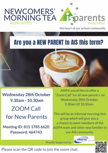 AIS-Parents-Association-AISPA-for-the-Newcomers-350x495 28 Oct 2020: AIS Parents' Association AISPA for the Newcomers