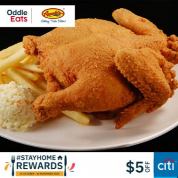 Arnolds-Fried-Chicken-5-OFF-Promo-Code-Promotion-with-Citi-Card-350x350 15 Oct-30 Nov 2020: Arnold's Fried Chicken $5 OFF Promo Code Promotion with Citi Card