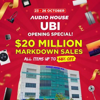 Audio-House-20-Million-Markdown-Sale-at-Ubi-350x350 23-26 Oct 2020: Audio House $20 Million Markdown Sale at Ubi