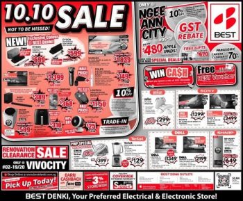 BEST-Denki-10.10-SALE-1-350x289 9-18 Oct 2020: BEST Denki 10.10 SALE at Ngee Ann City