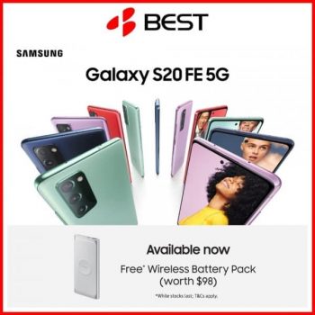 BEST-Denki-Samsung-Galaxy-S20-FE-5G-Promotion-350x350 20 Oct 2020 Onward: BEST Denki Samsung Galaxy S20 FE 5G Promotion