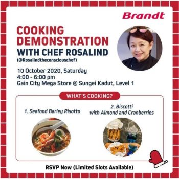 Brandt-Cooking-Demonstration-With-Chef-Rosalind-at-Gain-City-350x350 10 Oct 2020: Brandt Cooking Demonstration With Chef Rosalind at Gain City