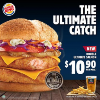 Burger-King-New-Double-Ultimate-Salmon-@-10.90-Promotion-350x350 14 Oct 2020 Onward: Burger King New Double Ultimate Salmon @ $10.90 Promotion