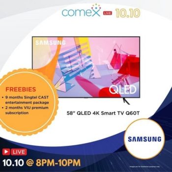 COMEX-IT-Show-Samsung-58-QLED-4K-Smart-TV-Q60T-Promotion-350x350 10 Oct 2020: COMEX & IT Show Samsung 58" QLED 4K Smart TV Q60T Promotion